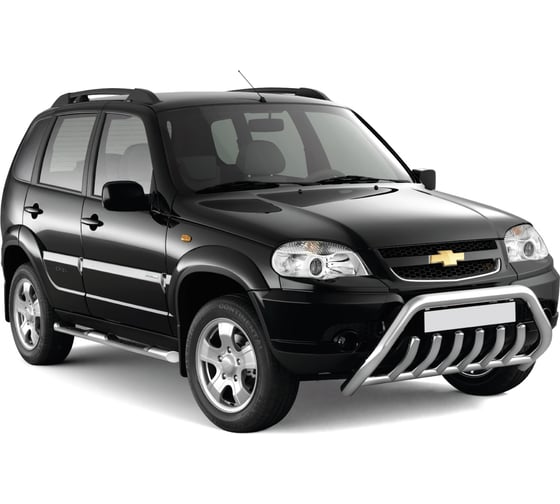 Рейлинги PT Group Усиленный CHEVROLET Niva 2002-20/ LADA Niva 2020-02010702 Черный муар LNV551501
