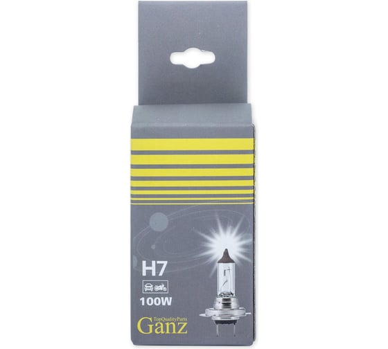Лампа GANZ 12V H7 100W PX26d 1 шт. картон GIP06014