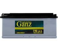 Аккумулятор Ganz Standart 190 А/ч R+(4) 514x218x210 B EN 1300 (под болт) GAT1904