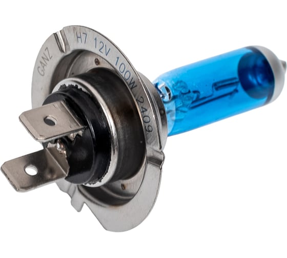 Лампа GANZ 12V H7 100W +50% PX26d 5000K 2 шт. блистер GIP06057