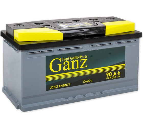 Аккумулятор Ganz 90 А/ч Прямая 353x175x190 EN770 А GA901