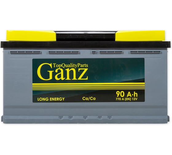 Аккумулятор Ganz 90 А/ч Прямая 353x175x190 EN770 А GA901
