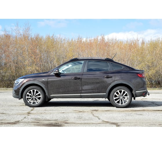 Рейлинги PT Group Серебристый Муар RENAULT Arkana 2019- 07060801 RAR553002