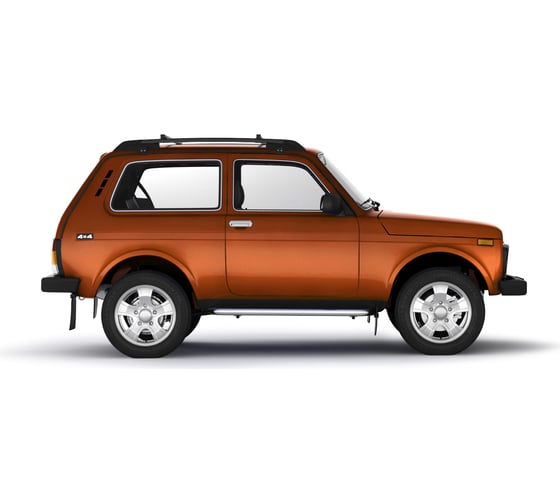 Рейлинги PT Group с попереч.проф.1,35 Черный муар Усиленный LADA 4х4 2121 1993 01210701 LNI551502