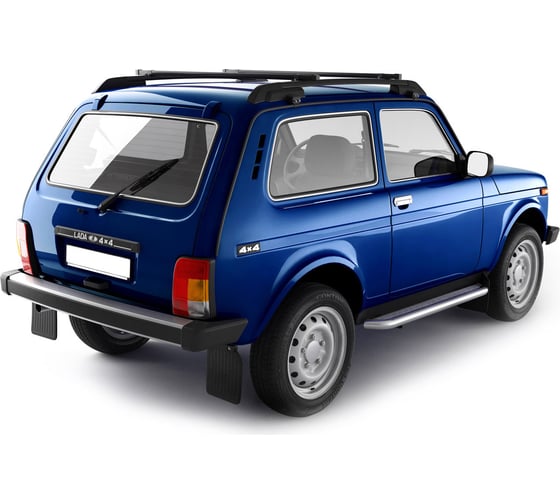 Рейлинги PT Group с попереч.проф.1,35 Черный муар Усиленный LADA 4х4 2121 1993 01210701 LNI551502