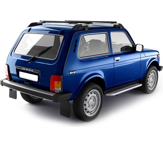 Рейлинги PT Group с попереч. проф.1,35 Серебристый муар Усиленный LADA 4x4 2121 1993 01210702 LNI551501
