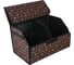 Органайзер багажника NEW GALAXY NG 50x30x30 см, экокожа, Premium, коричневый 732-120 2