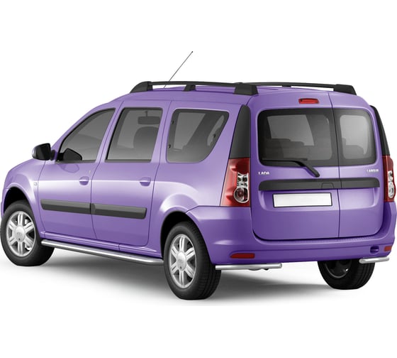 Рейлинги PT Group Черный муар Усиленный LADA Largus 2012- 01300703 LLA551502