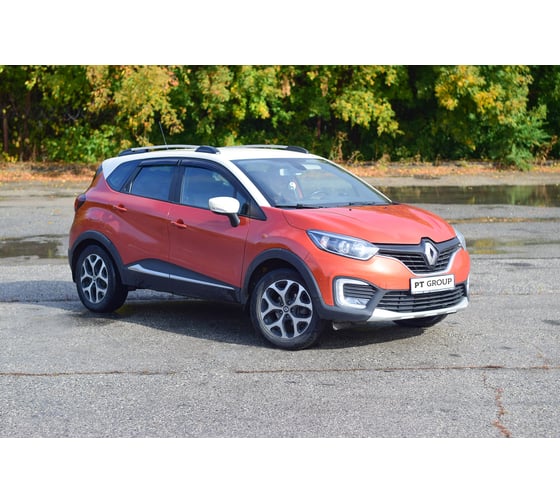 Рейлинги PT Group Серебристый Муар RENAULT Kaptur 2016- 07040801 RKA553001