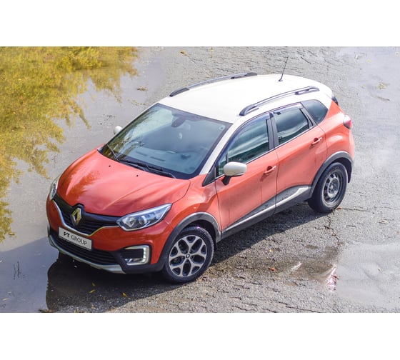 Рейлинги PT Group Серебристый Муар RENAULT Kaptur 2016- 07040801 RKA553001