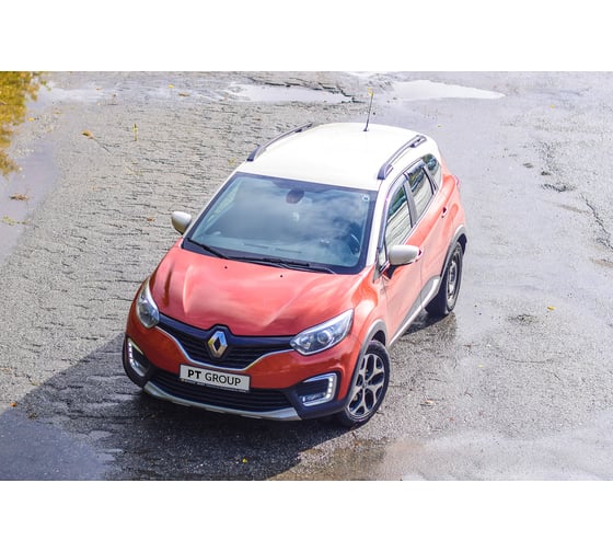 Рейлинги PT Group Черный Муар RENAULT Kaptur 2016- 07040802 RKA553002