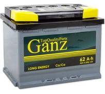 Аккумулятор Ganz Standart 62 А/ч обратный R+ 242x175x190 L2 EN 560 А GA620
