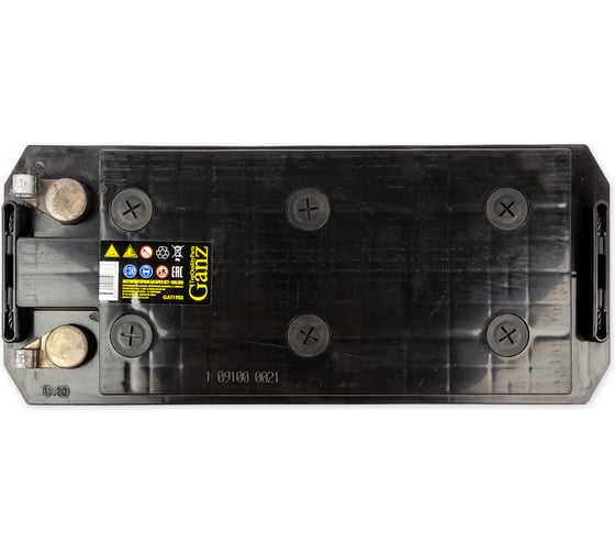 Аккумулятор Ganz 190 А/ч L+ 514x218x210 EN1 300 А EURO под болт GANZ1903RB