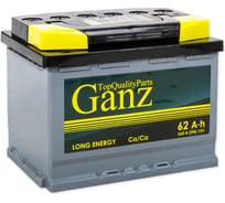 Аккумулятор Ganz 62 А/ч Прямая 242x175x190 EN560 А GA621