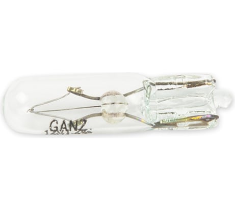 Лампа GANZ 12V W1,2W 1,2W W2x4,6d 10 шт. BOX GIP06024