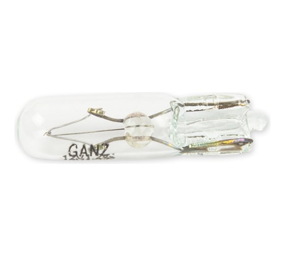 Лампа GANZ 12V W1,2W 1,2W W2x4,6d 10 шт. BOX GIP06024