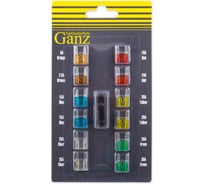 Флажковые предохранители GANZ мини 12шт GRP15002
