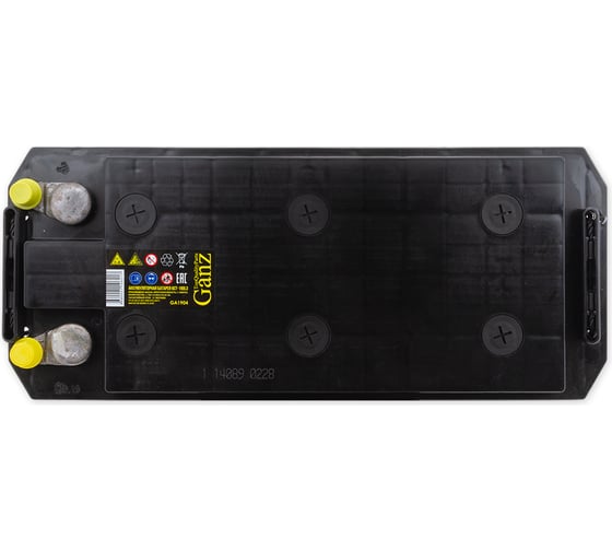 Аккумулятор Ganz Standart 190 А/ч R+(4) 514x218x210 B EN 1300 А GA1904