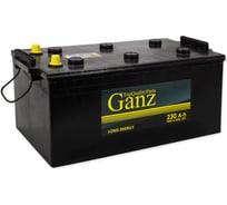 Аккумулятор Ganz Standart 230 А/ч L+(3) 518x274x237 C EN 1450 А GA2303