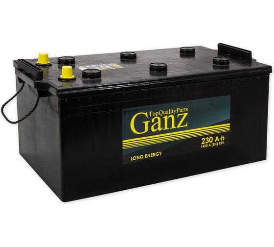 Аккумулятор Ganz Standart 230 А/ч L+(3) 518x274x237 C EN 1450 А GA2303 1