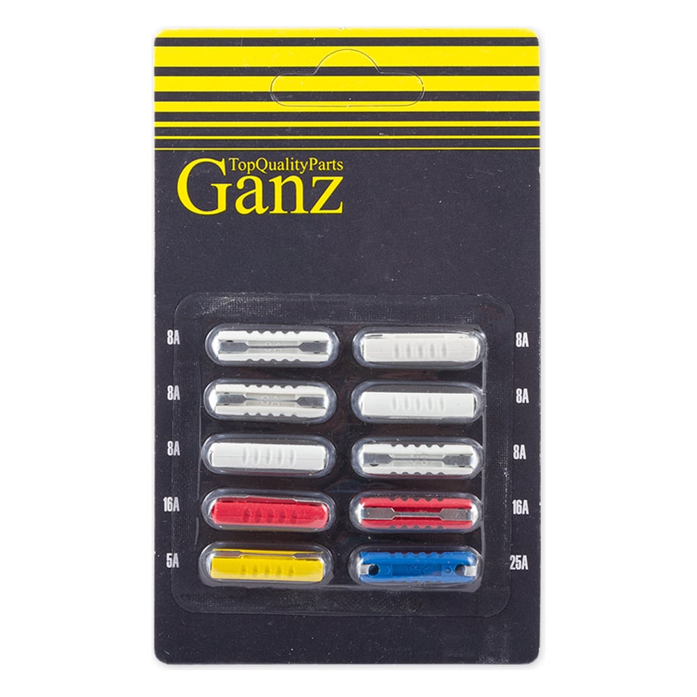 Цилиндрические предохранители GANZ ВАЗ 2101-09 10шт GRP15005 - выгодная ...