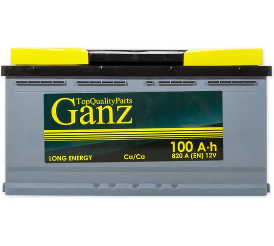 Аккумулятор Ganz 100 А/ч Прямая 353x175x190 EN820 А GA1001
