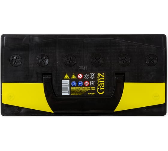 Аккумулятор Ganz 100 А/ч Прямая 353x175x190 EN820 А GA1001