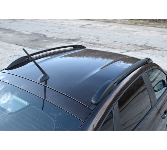 Рейлинги PT Group Черный Муар RENAULT Arkana 2019- 07060802 RAR553001
