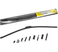 Бескаркасная щетка стеклоочистителя Ganz 650mm (8 адаптеров) GIS01023