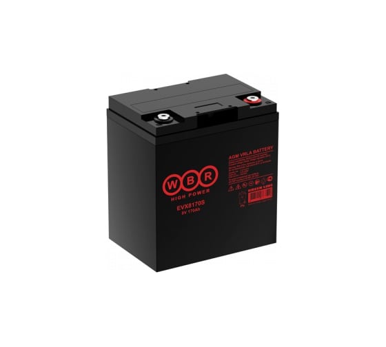Аккумулятор тяговый WBR EVX8170S 8В 170 Ач УТ-00002392