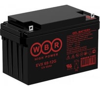 Аккумулятор тяговый WBR EVX65-12G 6В 12 Ач УТ-00001348