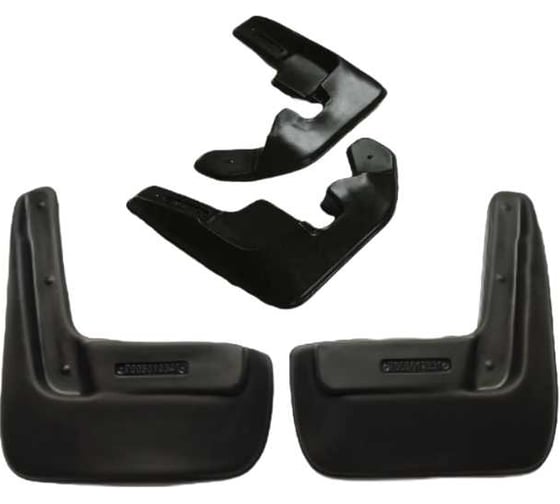 Комлект брызговиков L.Locker для Nissan Almera IV (G15) (12-18), из 4 штук перед и зад 7105012301
