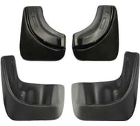 Комплект брызговиков L.Locker для Skoda Fabia II, (07-14), из 4штук перед и зад 7116012301