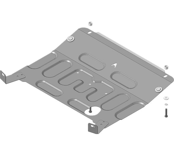 Стальная защита MOTODOR 1,5 мм Д, КПП Lada Granta, Datsun On-DO,V=1,6, МКПП. АвтоСтандарт 52114 1