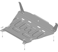 Стальная защита MOTODOR 1,5 мм Д, КПП Ford Fiesta 2008-2019. АвтоСтандарт 50704