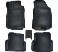 Коврики в салон L.Locker 5D EVA на Шевроле Авео/Кобальт / CHEVROLET AVEO/Сobalt (2012г),цвет черный/черный EVACHAV12
