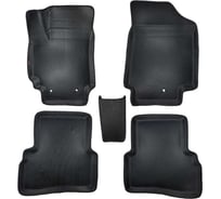 Коврики в салон L.Locker 5D EVA на Хендай Крета / Hyundai Creta 1пок 2015–2021, цвет черный/черный EVAHYСR15