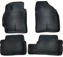 Коврики в салон L.Locker 5D EVA на Тойота Королла / TOYOTA Corolla (E140, E150) 2007–2013, черный/черный EVATYCOROL07
