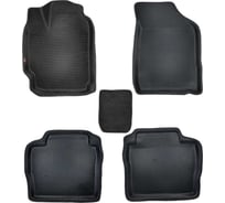 Коврики в салон L.Locker 5D EVA на Тойота Камри 40 / TOYOTA Camry 40 черный/черный EVATYCAMRY40