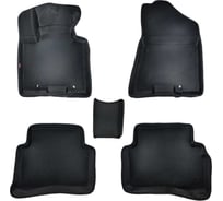 Коврики в салон L.Locker 5D EVA на Хендай Туксон 3 / Hyundai Tucson 3 2015-2023/KIA sportage 4 2015-2021, цвет черный/черный EVAHYTUCS15
