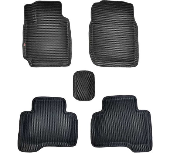 Коврики в салон L.Locker 5D EVA на Сузуки Гранд Витара ЖТ / SUZUKI Grand Vitara, (JT) (2005-2016) цвет черный/черный EVASUGRVIT 1