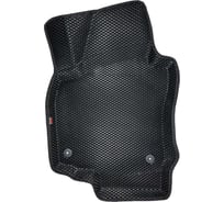 Коврики в салон L.Locker 5D EVA на Фольксваген Пассат СС/В6/В7 / VOLKSWAGEN Passat CC/B6/B7 (БЕЗ БОКСА) 2005-15, цвет черный/черный EVAVWPASB67CC