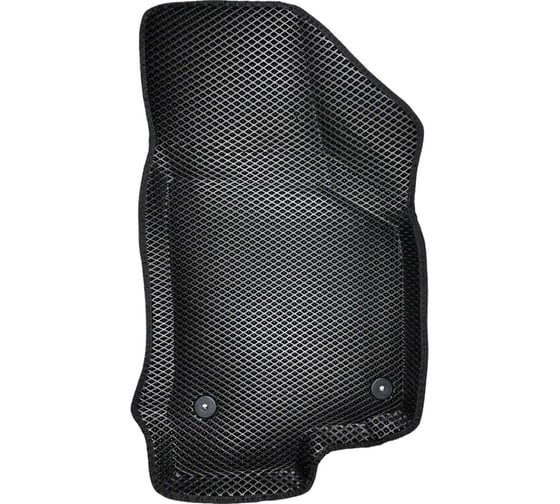 Коврики в салон L.Locker 5D EVA на Фольксваген Пассат СС/В6/В7 / VOLKSWAGEN Passat CC/B6/B7 (БЕЗ БОКСА) 2005-15, цвет черный/черный EVAVWPASB67CC