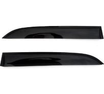 Дефлекторы окон Chromex с хром. молдингом Geely Monjaro 2021- н.в. 4 шт., накладной / Джили Монжар CHROMEX.63054