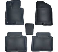 Коврики в салон L.Locker 5D EVA на Киа Оптима 3 / KIA Optima 3(2010-15), цвет ЧЕРНЫЙ/черный EVAKIAOPT10