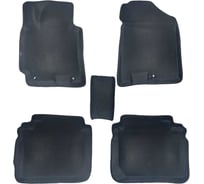 Коврики в салон L.Locker 5D EVA на Киа Церато / KIA Cerato 3пок, цвет ЧЕРНЫЙ/черный EVAKIACER3