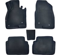 Коврики в салон L.Locker 5D EVA на Мазда 3 БМ / MAZDA 3 BM (2013-2019), цвет ЧЕРНЫЙ/черный EVAMZ313