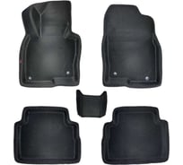 Коврики в салон L.Locker 5D EVA на Мазда 3 сх 5 / MAZDA CX-5 (17-), цвет ЧЕРНЫЙ/черный EVAMZCX517