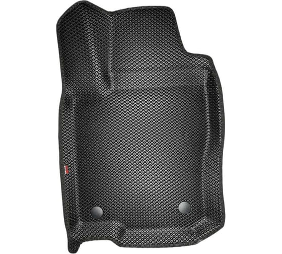 Коврики в салон L.Locker 5D EVA на Мерседес Бенц ГЛЕ В166 / Mercedes-Benz GLE W166(15-18)/Coupe C292(15-19), цвет ЧЕРНЫЙ/черный EVAMERGLE166