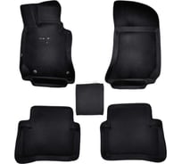 Коврики в салон L.Locker 5D EVA на Мерседес Бенц Е Класс В212 / Mercedes-Benz E-Class W212 (2009-16), цвет ЧЕРНЫЙ/черный EVAMERE212